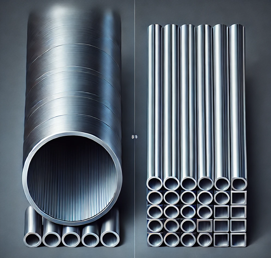 steel tube and pipe difference